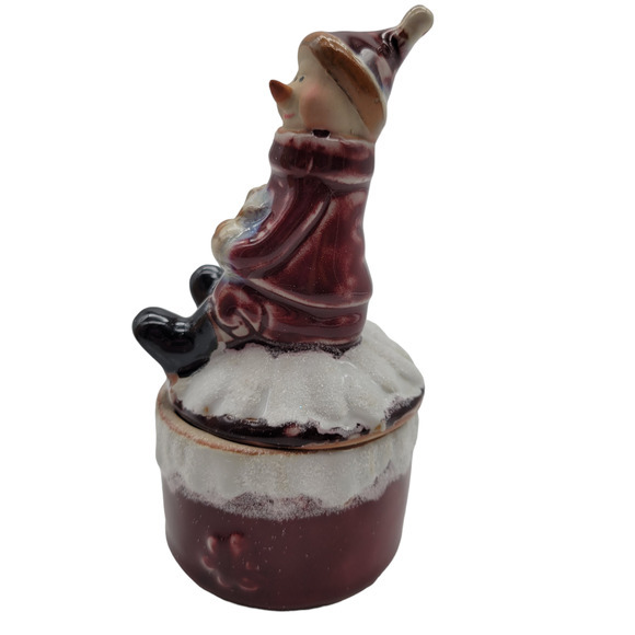 Kirklands‎ Potters Garden Snowman Candlebox - Picture 7 of 14